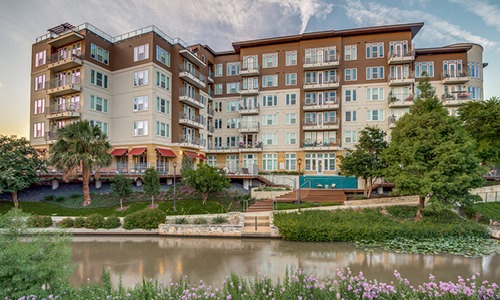 Very Bikeable Jones & Rio is located right on the San Antonio Riverwalk
